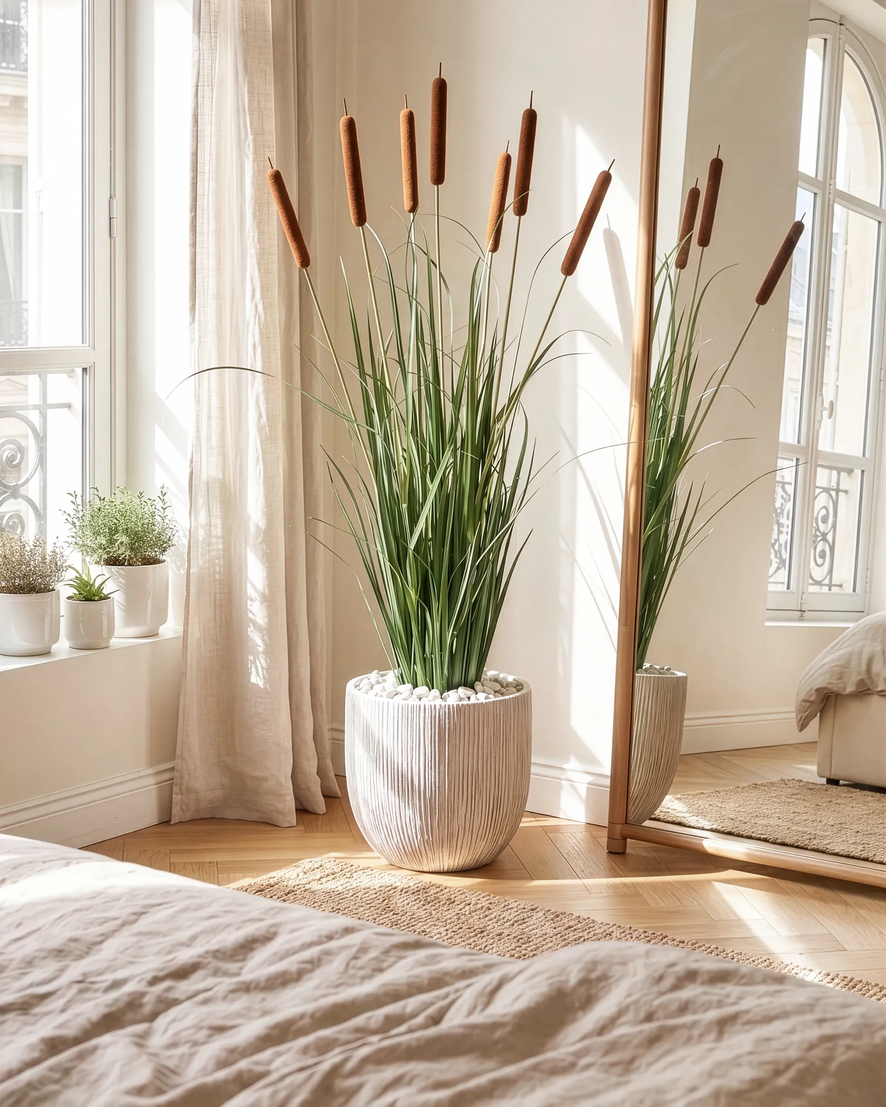 Artificial Plant BULRUSH 135 cm Green_1103916