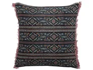 Throw Cushion RUTA 45 x 45 cm Velvet Multicolour Floral Pattern_838972