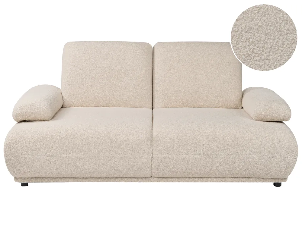 Sofa 2 Seater NACKA Boucle Beige