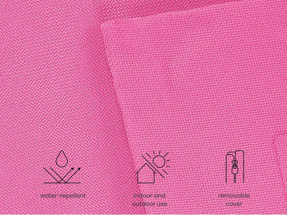 Bean Bag 600 L FUZZY 180 cm 230 cm Fuchsia Pink_1005085