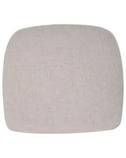 Dining Chair Swivel WESTMINSTER Fabric Light Beige_1120502