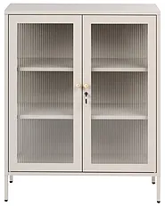 Vitriini HARLYN  90 cm Metalli Beige_1156532