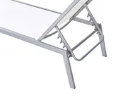 Sun Lounger NOLI Reclining Metal White_1025740