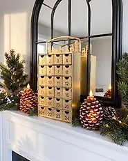 Christmas Decoration SEINAJOKI 41 cm Gold_1171330
