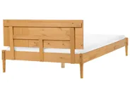 Bed Pine Wood FLAVIGNAC 140 x 200 cm (EU Double) Light Brown_1118344