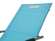 Rocking Sun Lounger CARANO Metal Turquoise_689441
