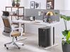 Desk Screen WALLY 160 x 40 cm Light Grey