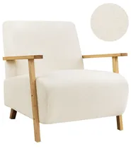 Armchair LESJA Boucle Light Beige_926352