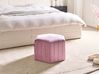 Pouffe MURIETTA Velvet Light Violet