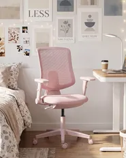Office Chair SERO Fabric Pink_1093994