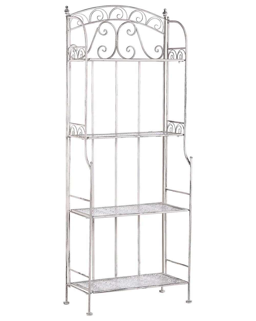 Hyllykkö PADUA 61 cm 156 cm Metalli Valkoinen