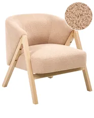 Fåtölj SKEI Bouclé Beige_1027747