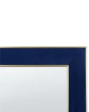 Standing Mirror LAUTREC 150 cm Velvet Navy Blue_840650