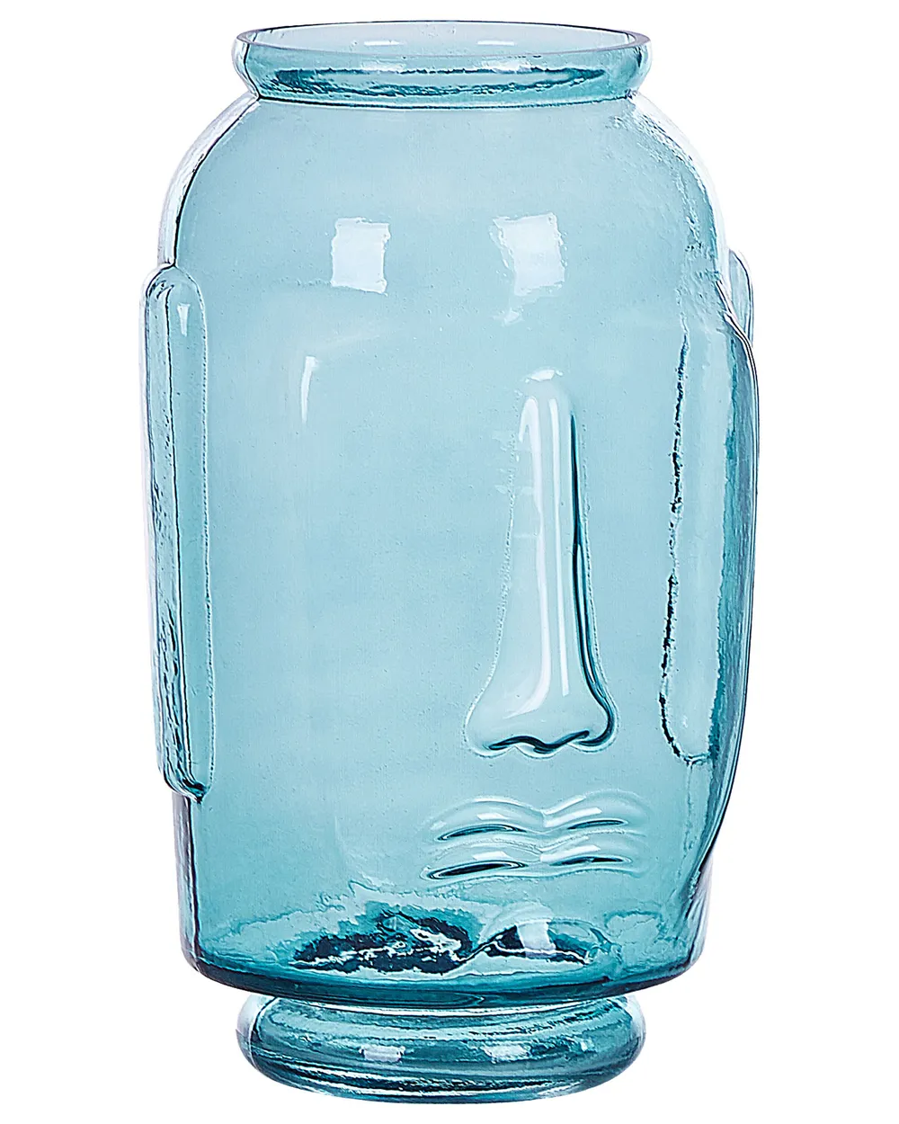 Decorative Vase SAMBAR 31 cm Glass Blue
