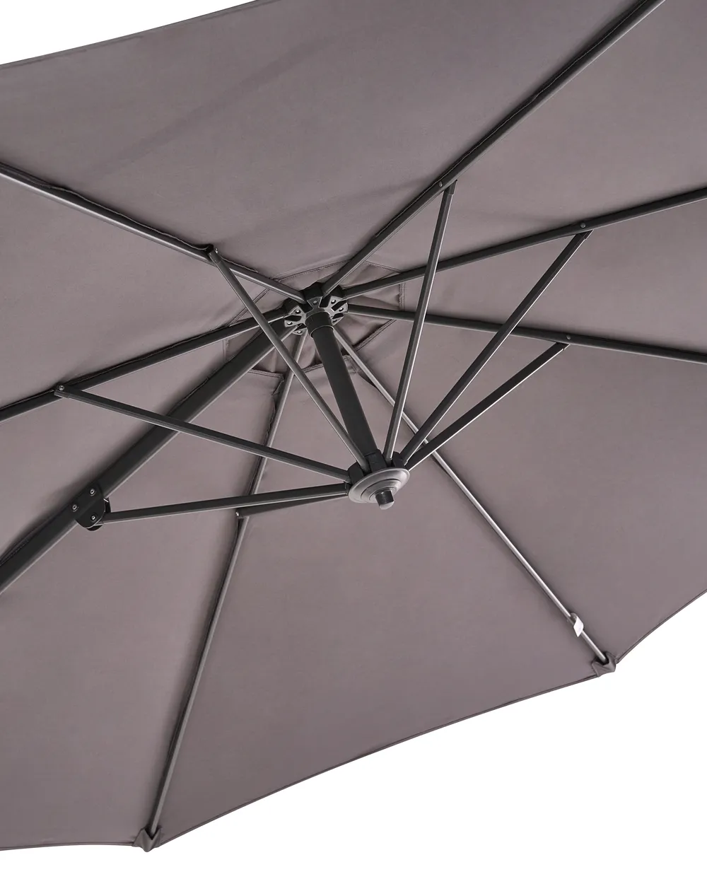 Cantilever Parasol 294 cm SAVONA Dark Grey_1102964