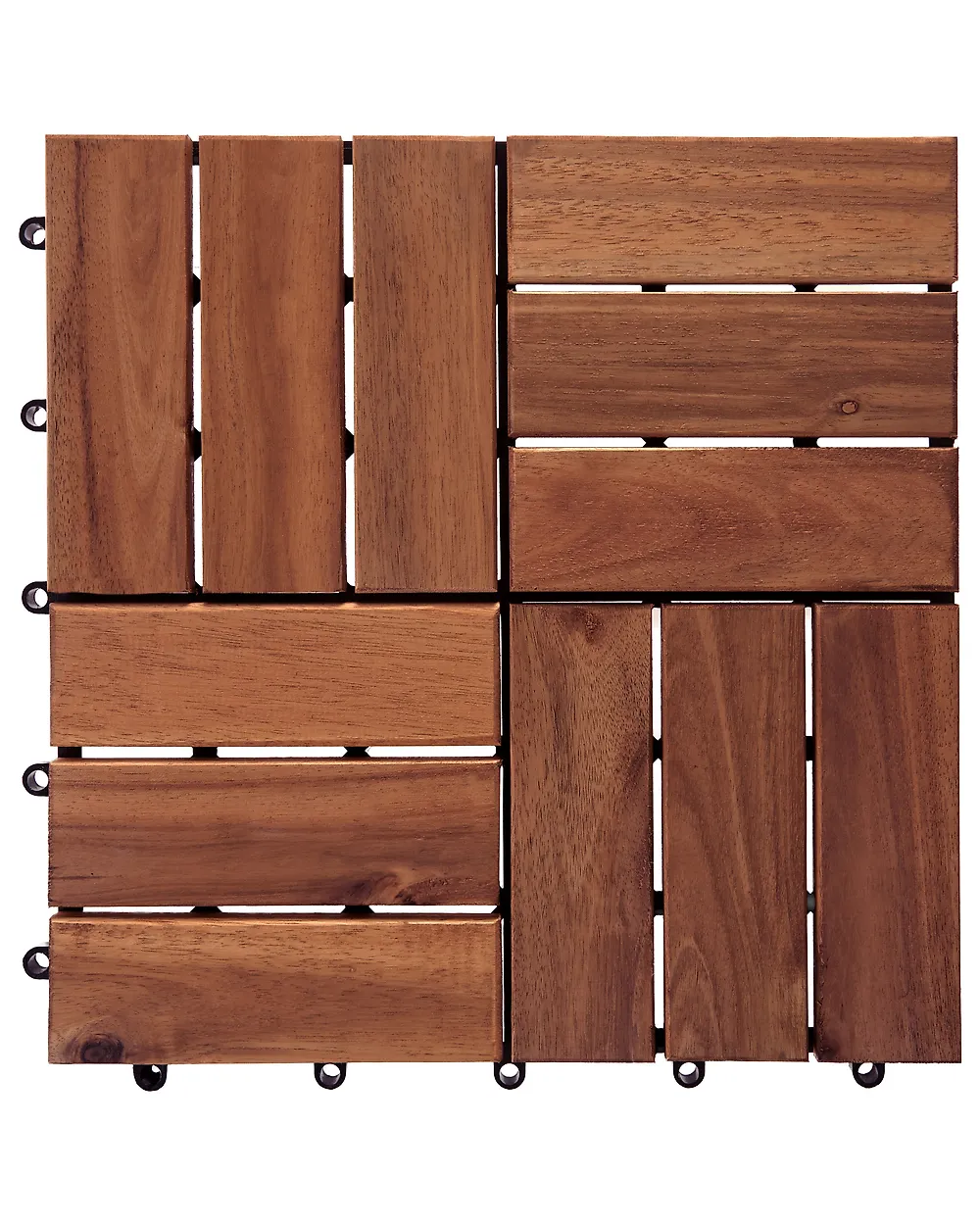 Outdoor Flooring ACERENZA Certified Acacia Wood Brown_957737