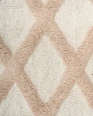 Kids Rug PUNSARI Light Beige 60 x 90 cm Cotton_1107603