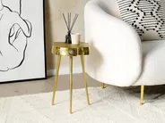Side Table TAUPO Metal Gold_854178