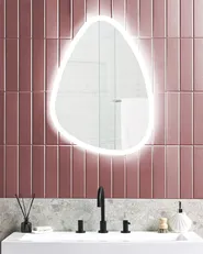 Kylpyhuoneen LED-peili BETHUNE 58 cm 78 cm Hopea_844388