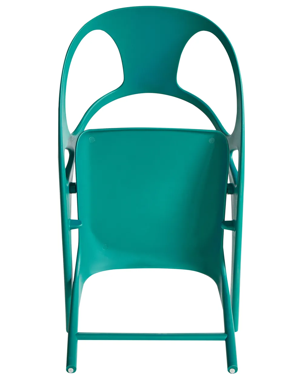 Set of 4 Garden Chairs NEMI Folding Teal_990627