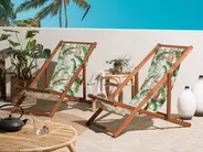 Aurinkotuolin vaihtokangassetti 2 kpl ANZIO/AVELLINO 113 x 44 cm Monivärinen_800377