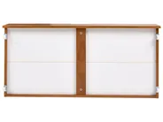 Set of 2 Bed Storage Drawers EPANEY Brown_1068429