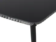 Garden Lounge Set with Table 4 Seater PREVEZA PE Rattan Grey_738965
