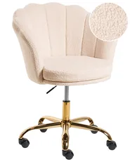 Desk Chair MONTICELLO Boucle Light Beige_1099192