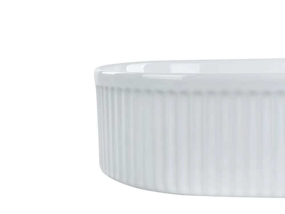 Countertop Basin GELDO 490 x 310 mm Ceramic White_922378