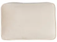 Left-Hand Chaise Longue MIRAMAS Velvet Beige_848658