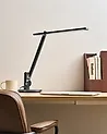 LED-skrivbordslampa CETUS med dimmer Grå