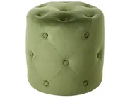 Pouffe COROLLA Velvet Olive Green_914659