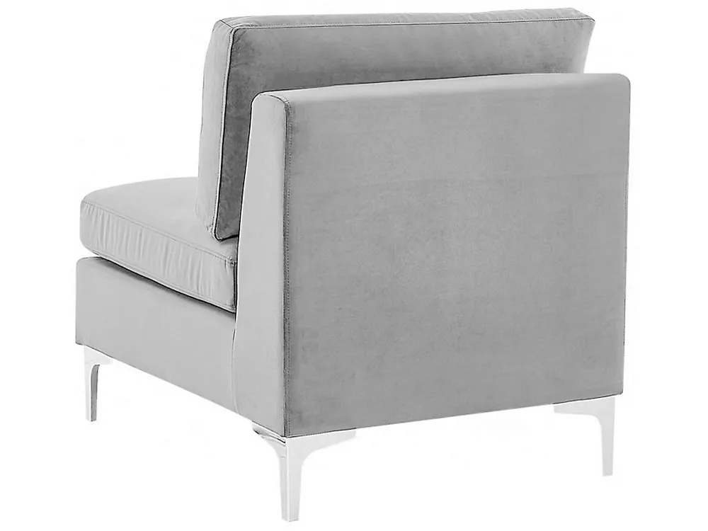1-Seat Section EVJA Velvet Grey_1185380