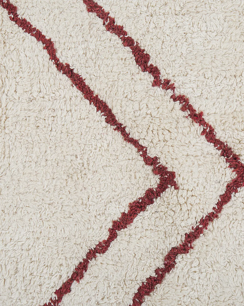 Rug KENITRA Off-White 160 x 230 cm Cotton_831335