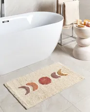 Bath Mat ESME Beige 50 x 80 cm Cotton_905536