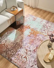 Rug ZENVIRA Multicolour 140 x 200 cm_1081647
