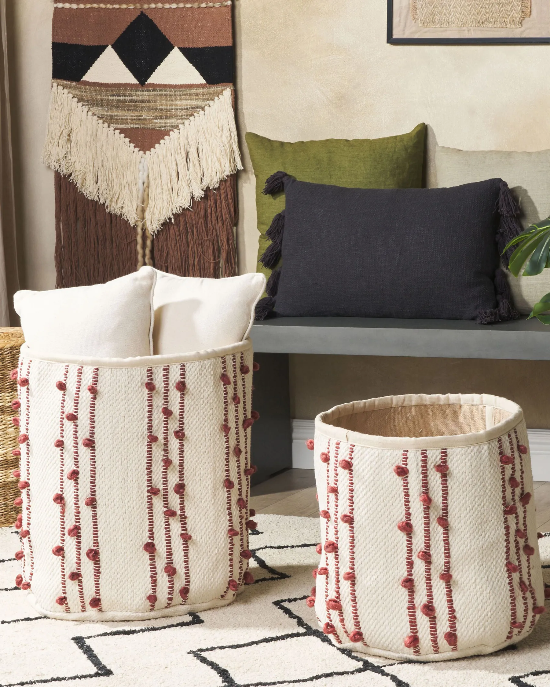 Korisetti 2 kpl KHEL Puuvilla Beige_846382