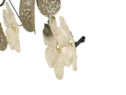 Wall Decor Flower LANTHANUM Metal 52 cm Beige_1007340