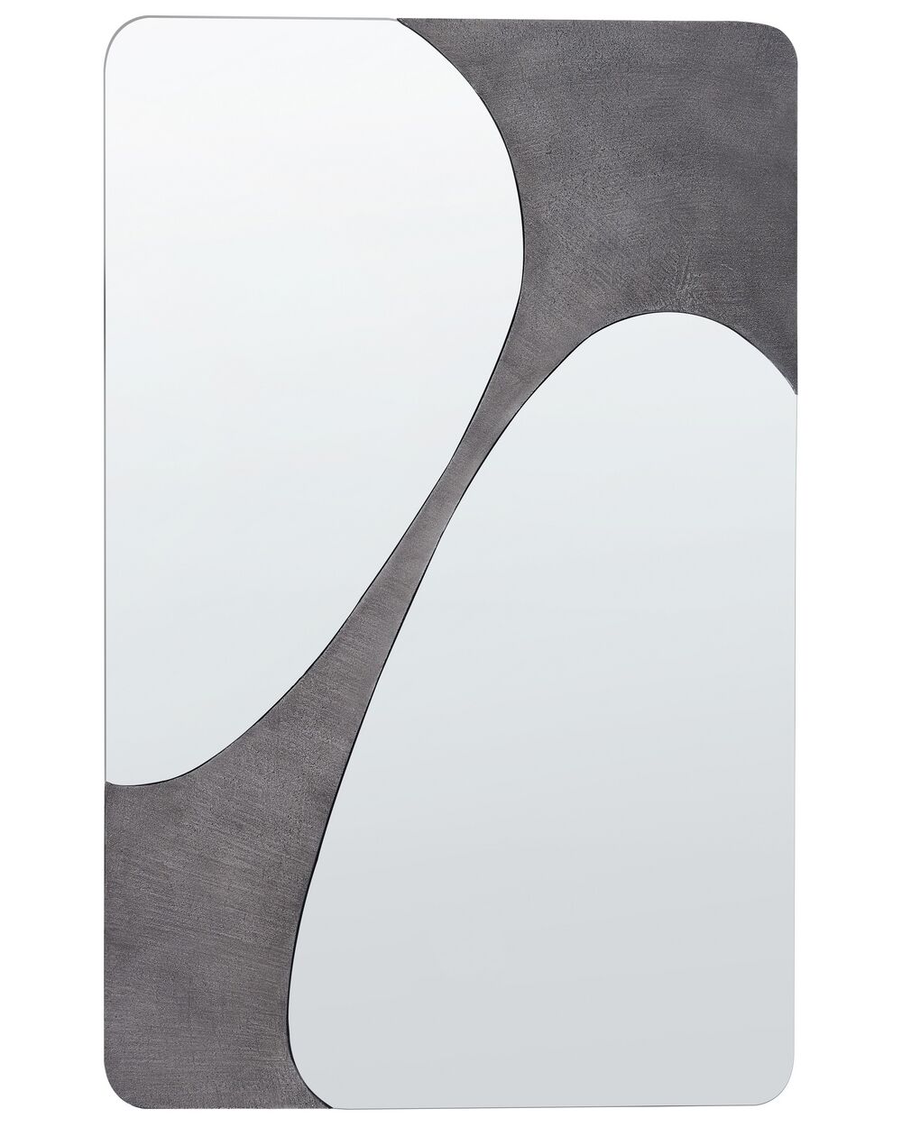 Seinäpeili ORMES 70 cm 110 cm Harmaa