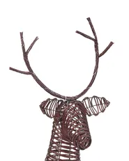 Christmas Decoration LED DYBESO 60 cm Reindeer Dark Brown_1015330