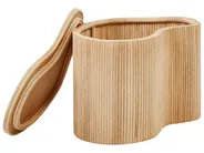 Set of 2 Coffee Tables SALANTI with Storage Rattan Natural_926358