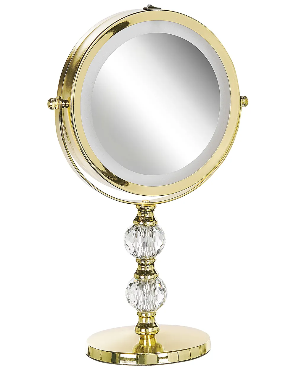 Makeup Mirror LED CLAIRA Gold_813647