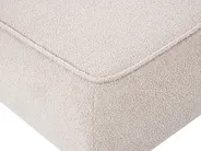 Soffa 3-sits SALLA med fotpall Bouclé Beige_1058128