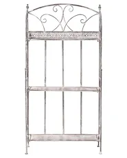 Hyllykkö VILLADOSE 60 cm 117 cm Metalli Harmaa_1029412