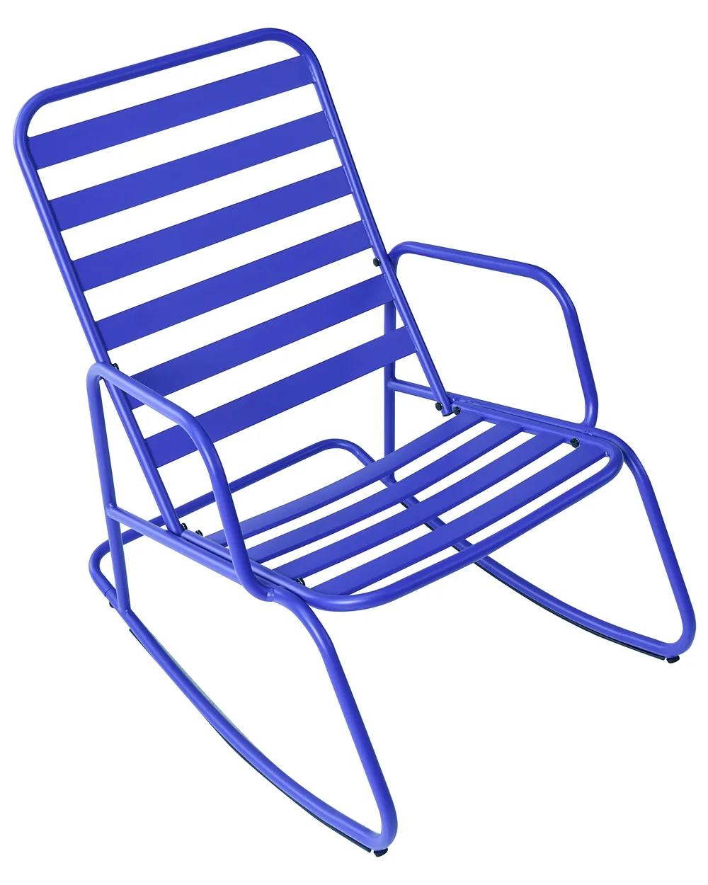 Garden Rocking Chair TURI Metal Blue_1021024