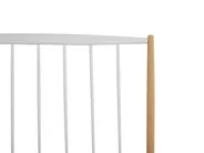 Säng med lamellram Metall MAURS 160 x 200 cm Vit_778505