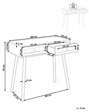 Konsolbord ODELL Ljusbrun_848859