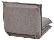 Single Sofa Bed DELLEN Fabric Dark Grey_1031396
