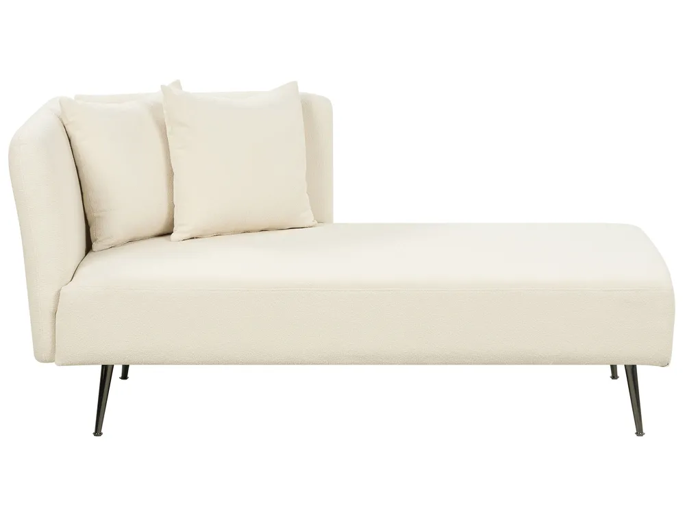 Left-Hand Chaise Longue RIOM Boucle Off-White_887318