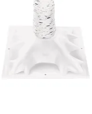 Ulkokoriste LED-valo LAPPI 190 cm Joulukuusi Valkoinen_835478